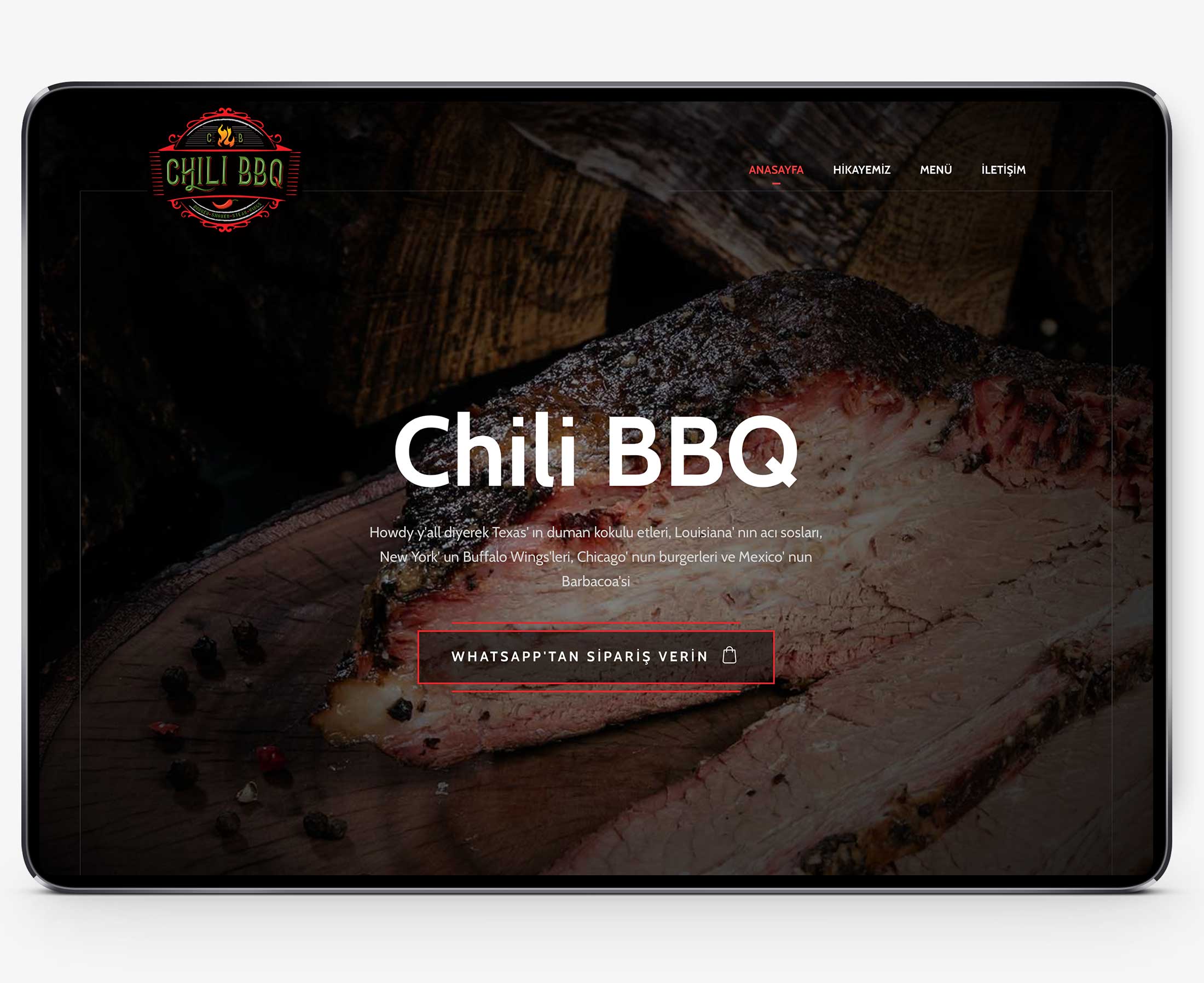 Chili BBQ Websitesi